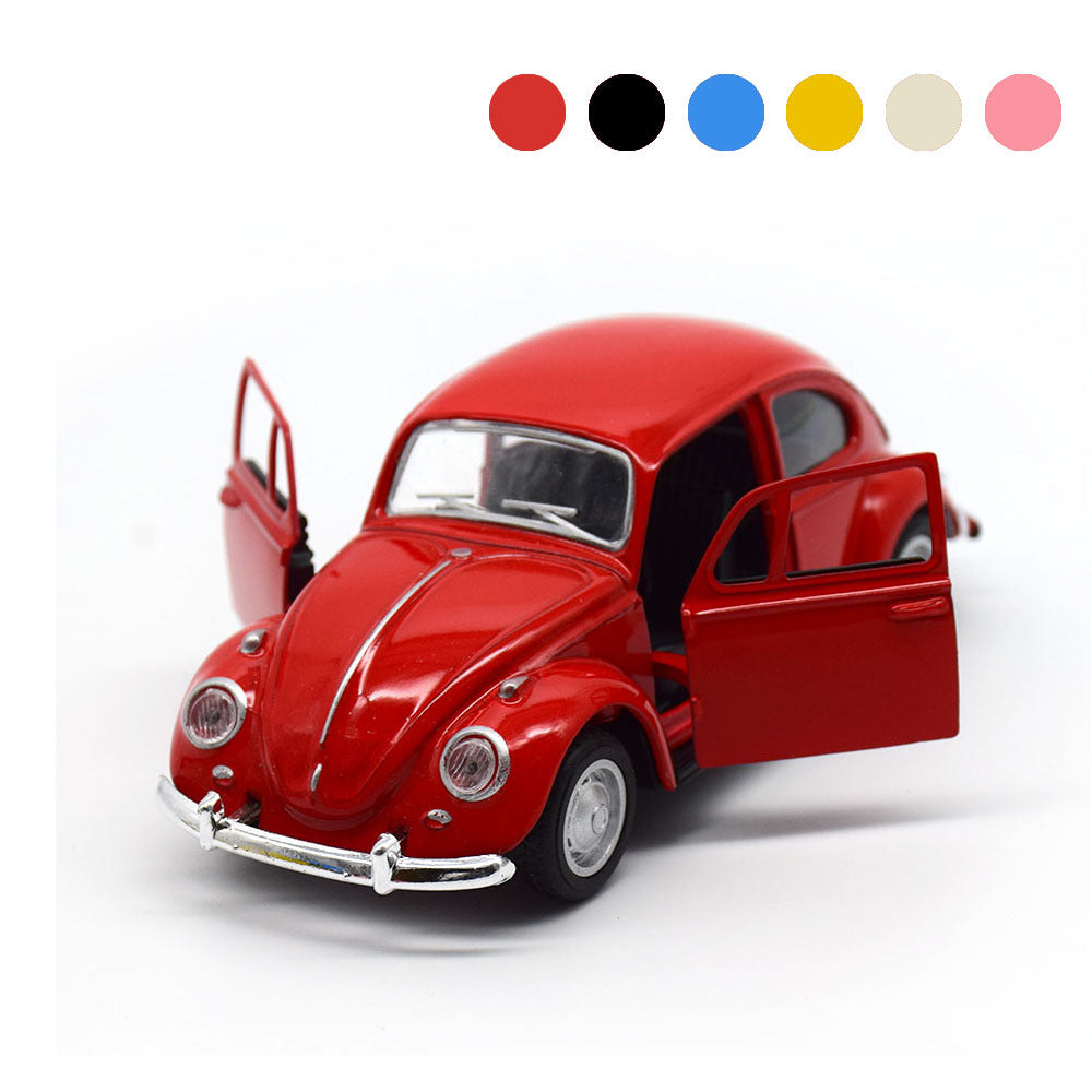 Retro classic car alloy car model cake decoration ornaments car accessories children's toys beetle pull back car model