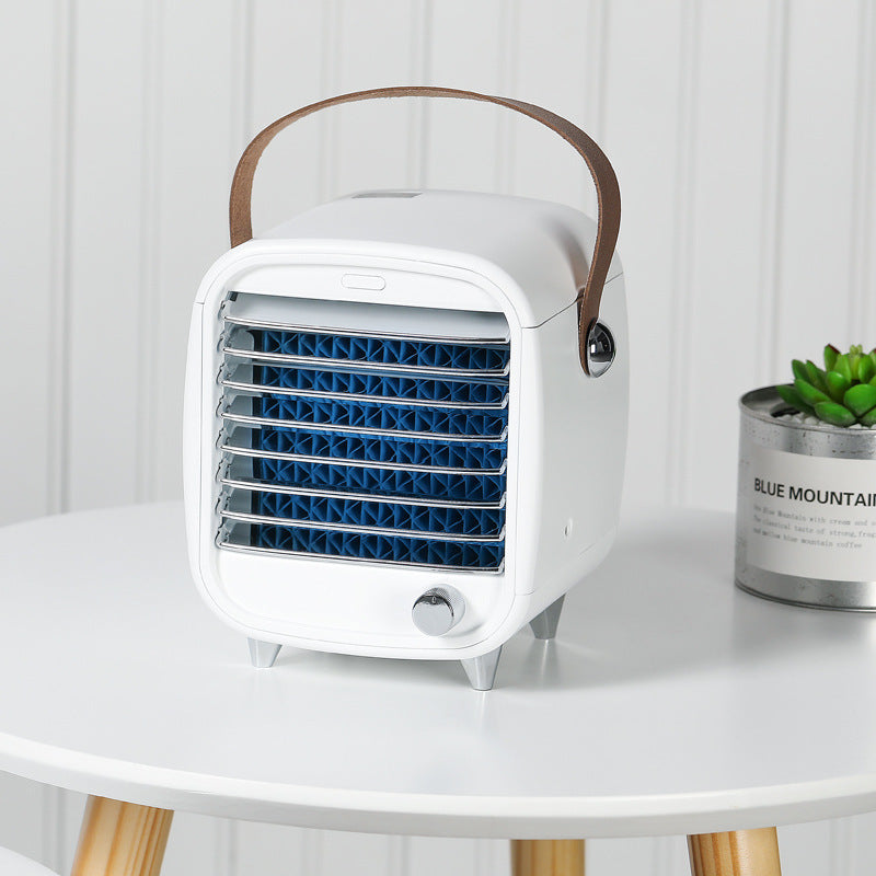 Desktop Mini Air Cooler usb Portable Small Refrigeration Air Conditioning Fan