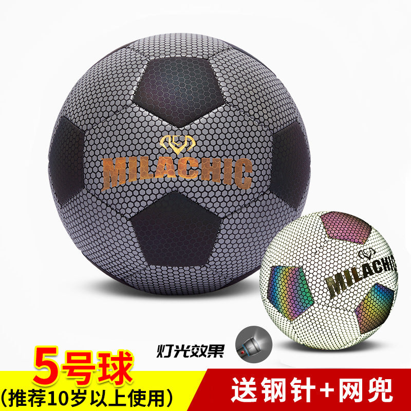 Luminous fluorescent football