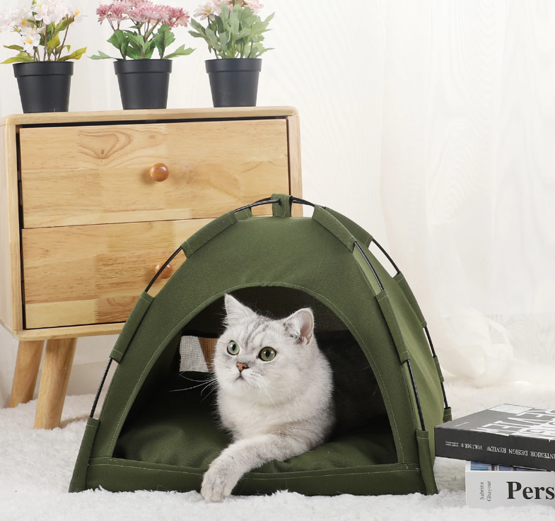 Foldable Pet Camping Tent