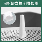 Dog toilet, dog litter box, high and low fence to prevent stepping on feces and urine, pet dog toilet, small and medium-sized dog potty