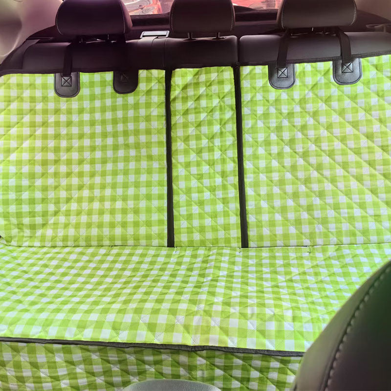 Pet car mat rear seat car seat cushion medium and large dog anti-dirty car artifact people and pets sit together dog mat