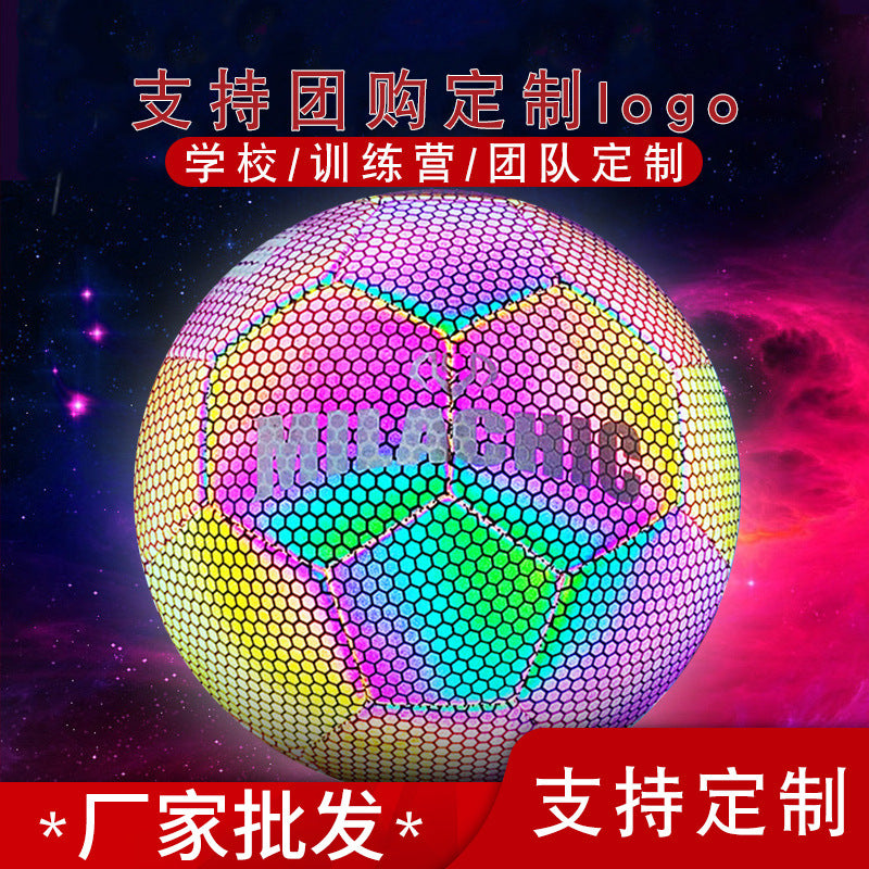 Luminous fluorescent football