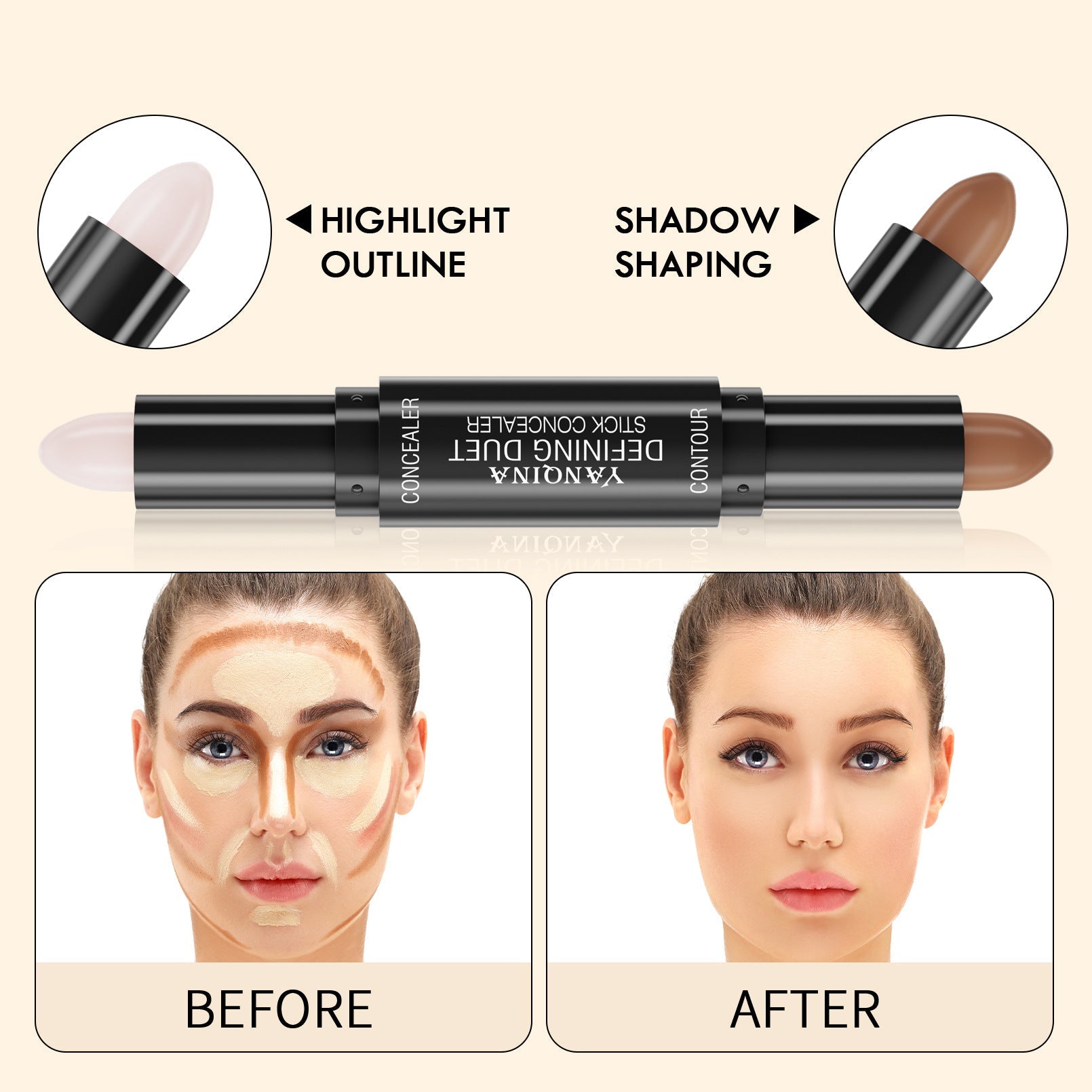 Highlight Contour Concealer Stick