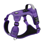 Cross-border dog traction rope explosion-proof large dog chest harness reflective large dog dog rope vest-style outdoor dog walking rope
