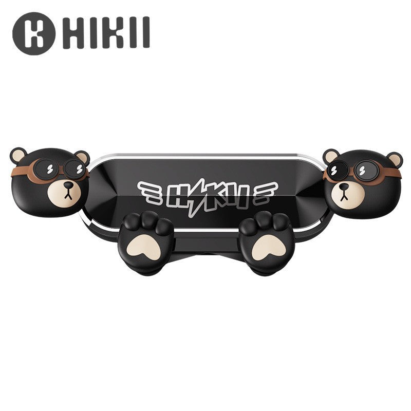 Hello Kitty mobile phone car holder air outlet car navigation holder suction cup car support car fixed car