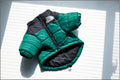 American trendy dog face windproof and rainproof dog large dog winter warm raincoat dog pet cotton jacket