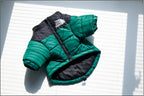 American trendy dog face windproof and rainproof dog large dog winter warm raincoat dog pet cotton jacket