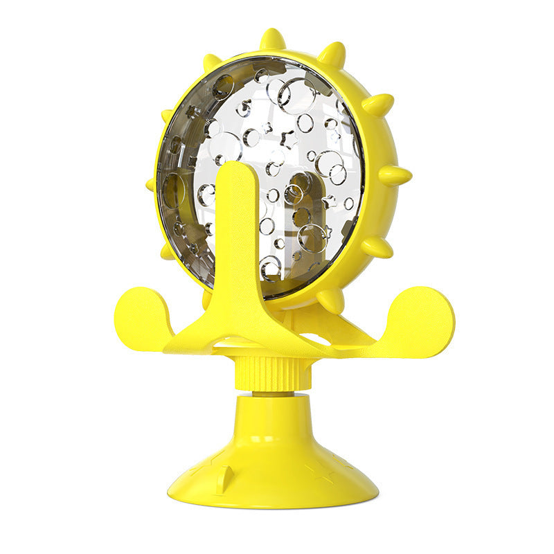 Cross-border Little Yellow Duck Automatic Feeder for Pets, Dogs, and Cats - Smart Interactive Dog Feeder, Cat Food Dispenser Toy