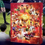 Cross-border football blind box World Cup PVC football star figurines football star blind boxes arrive in the football world figurines