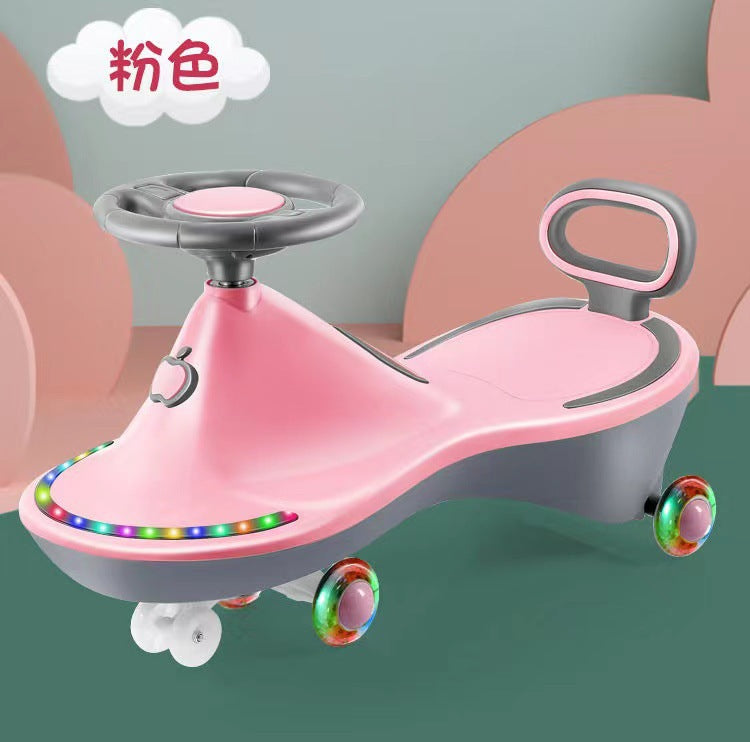 Good baby children twisting car 1-3-6 years old yo-yo car rocking car Niuniu car walker baby slide car