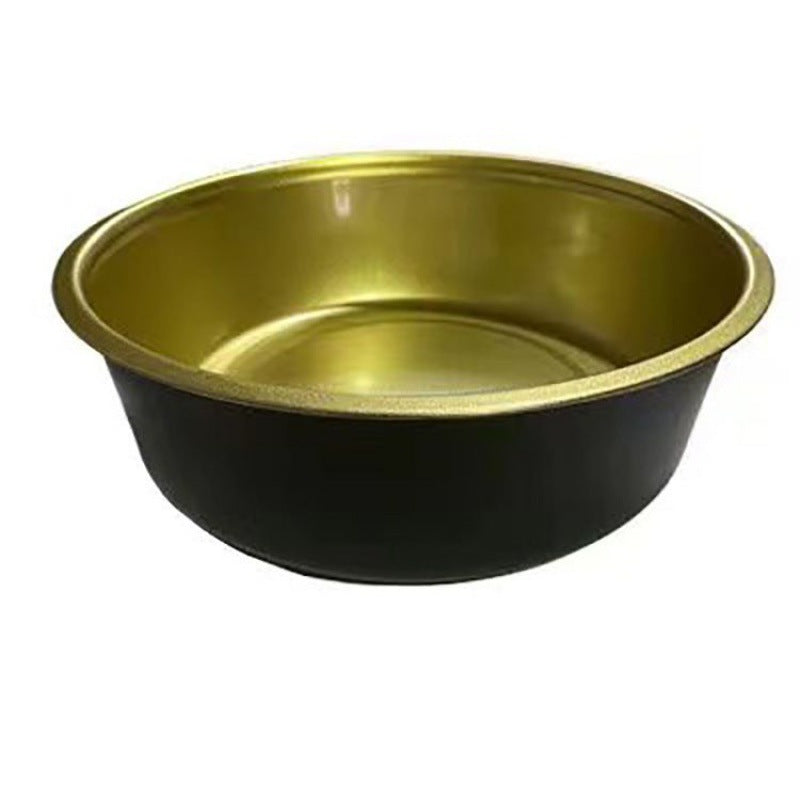 Dog bowl large diameter large capacity pet bowl slant mouth stainless steel dog food cat neck guard dog food bowl dog rice bowl