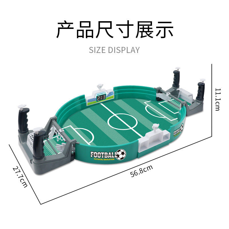 Children's table football double battle table tabletop tabletop game football field game parent-child interactive ejection toy for boys