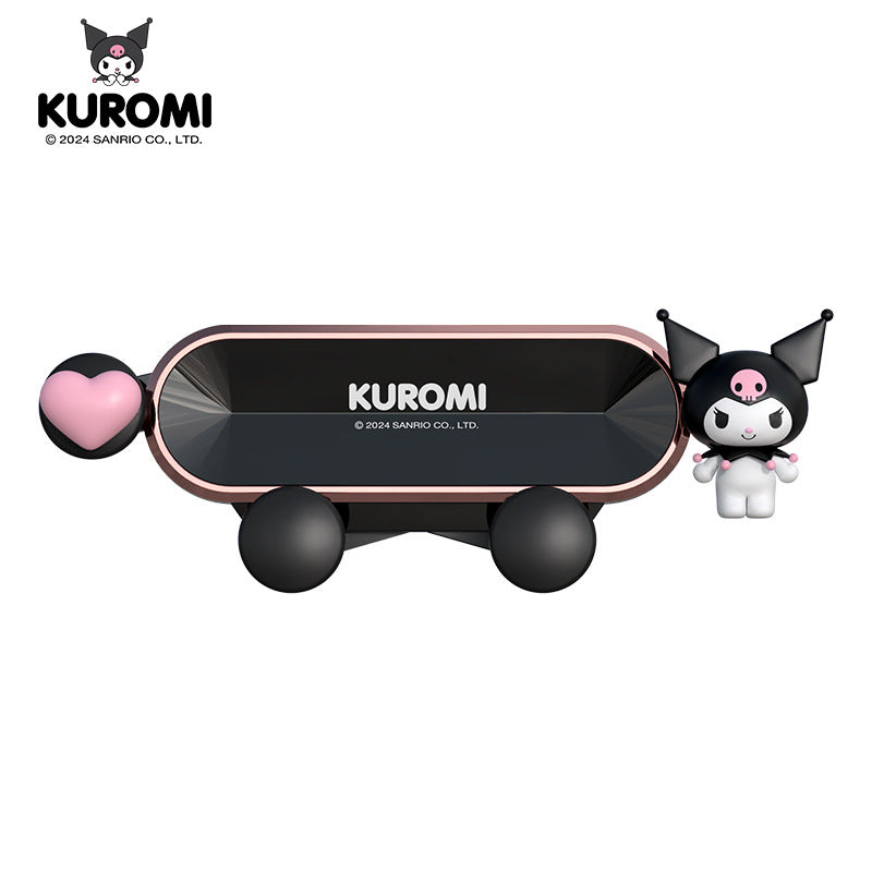 Hello Kitty mobile phone car holder air outlet car navigation holder suction cup car support car fixed car