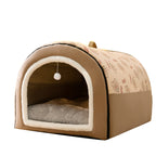 Large dog kennel winter warm dog house removable and washable dog bed four seasons large dog house type pet sleeping supplies