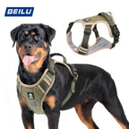 Cross-border dog traction rope explosion-proof large dog chest harness reflective large dog dog rope vest-style outdoor dog walking rope