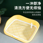 Dog toilet, dog litter box, high and low fence to prevent stepping on feces and urine, pet dog toilet, small and medium-sized dog potty