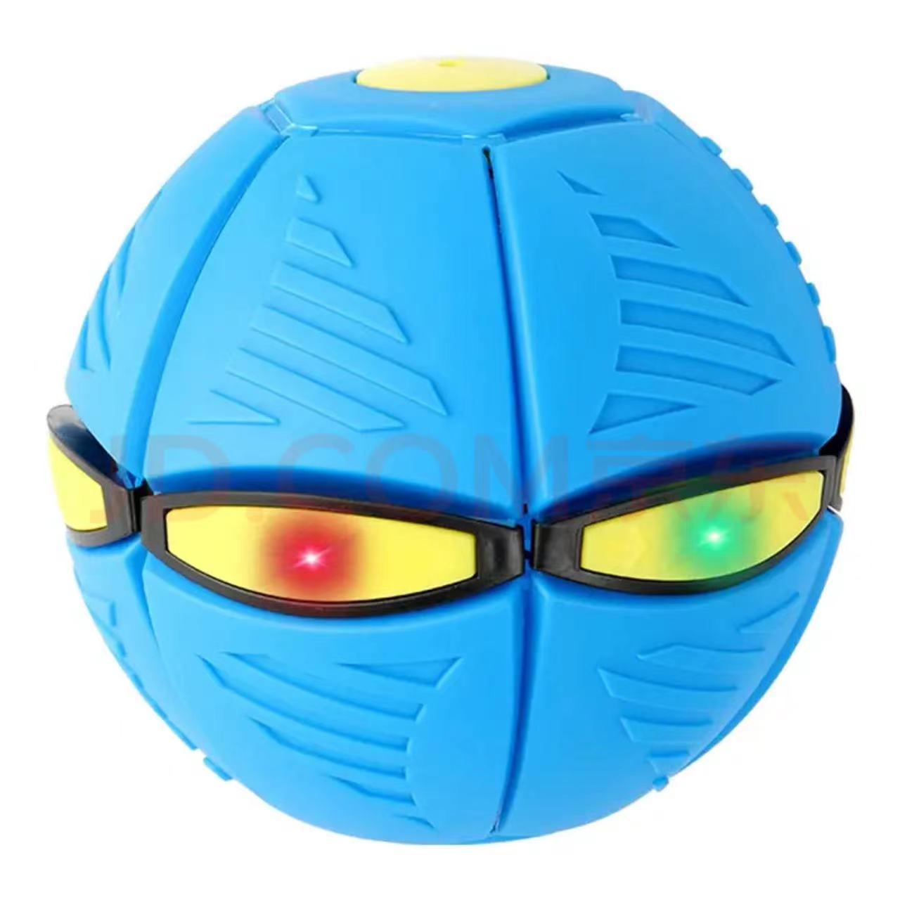 Bouncy ball, flying saucer ball, bouncing ball, foot deformation, stepping ball, children's ball toy stall, luminous factory wholesale