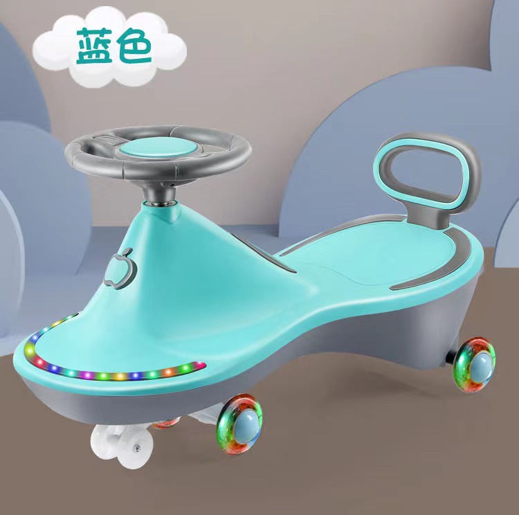 Good baby children twisting car 1-3-6 years old yo-yo car rocking car Niuniu car walker baby slide car
