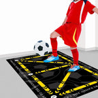 Football training mat anti-slip noise reduction home children's football mat training mat mini football home training mat ball control