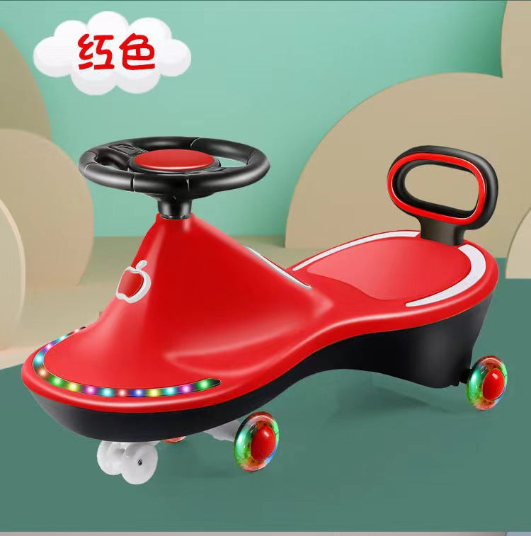 Good baby children twisting car 1-3-6 years old yo-yo car rocking car Niuniu car walker baby slide car