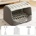 Large dog kennel winter warm dog house removable and washable dog bed four seasons large dog house type pet sleeping supplies
