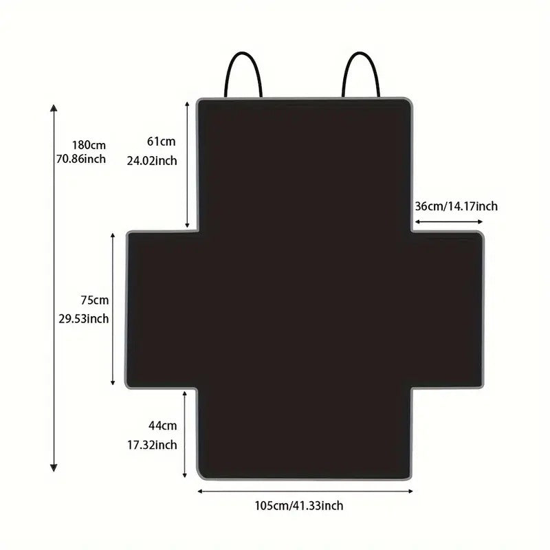Pet car mat rear dog suv car seat dog kennel dog sitting dog anti-dirty wholesale trunk mat