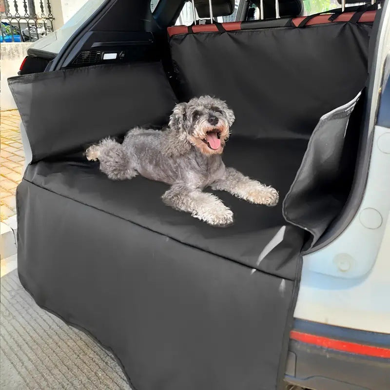Pet car mat rear dog suv car seat dog kennel dog sitting dog anti-dirty wholesale trunk mat