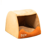 Docot dog kennel four seasons universal detachable and washable golden retriever indoor dog house large dog semi-enclosed dog bed dog tent