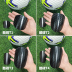 Carbon fiber football shin guards professional competition adult football guards children's ultra-light mini football shin guards