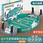 Children's table football double battle table tabletop tabletop game football field game parent-child interactive ejection toy for boys