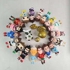 Cross-border football blind box World Cup PVC football star figurines football star blind boxes arrive in the football world figurines