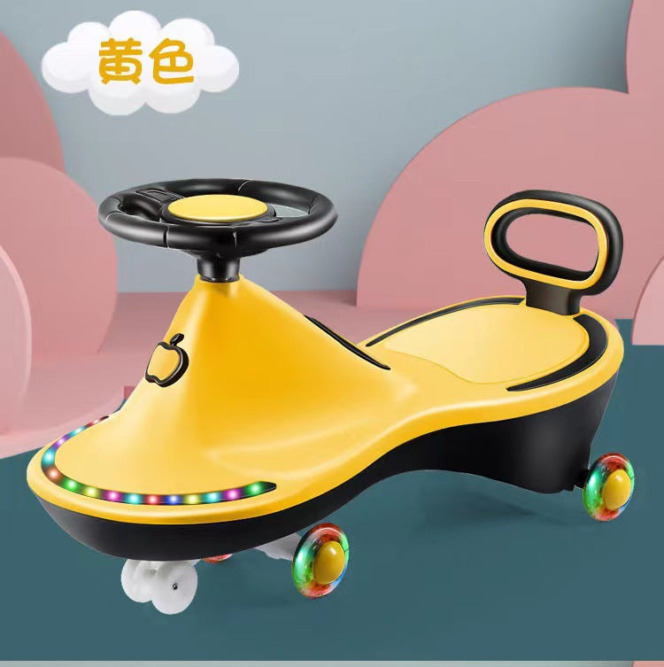 Good baby children twisting car 1-3-6 years old yo-yo car rocking car Niuniu car walker baby slide car