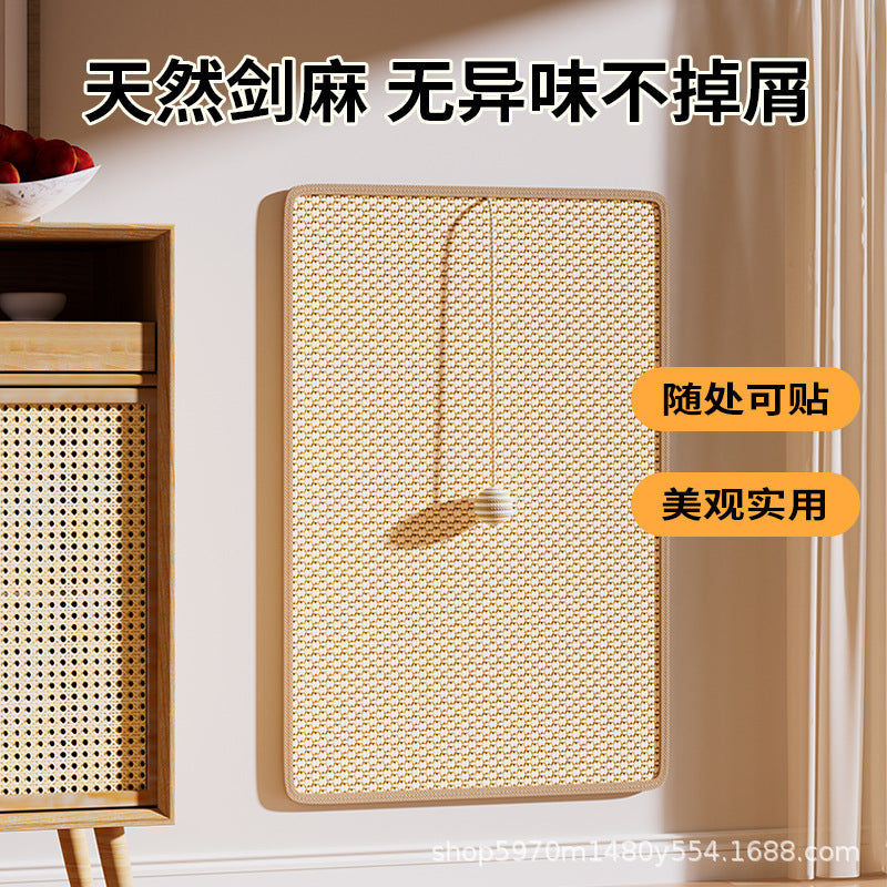 Sisal pads for cats, scratching posts for pets, sofa protection, anti-cat scratching, wear-resistant, and lint-free.