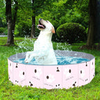 Pet bath tub portable dog cat bath tub bath tub folding pool swimming pool pet supplies