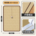 Sisal pads for cats, scratching posts for pets, sofa protection, anti-cat scratching, wear-resistant, and lint-free.
