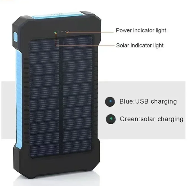 Waterproof Solar Power Bank